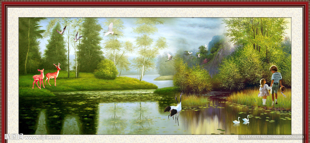 油画风景