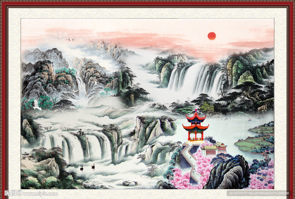 国画山水