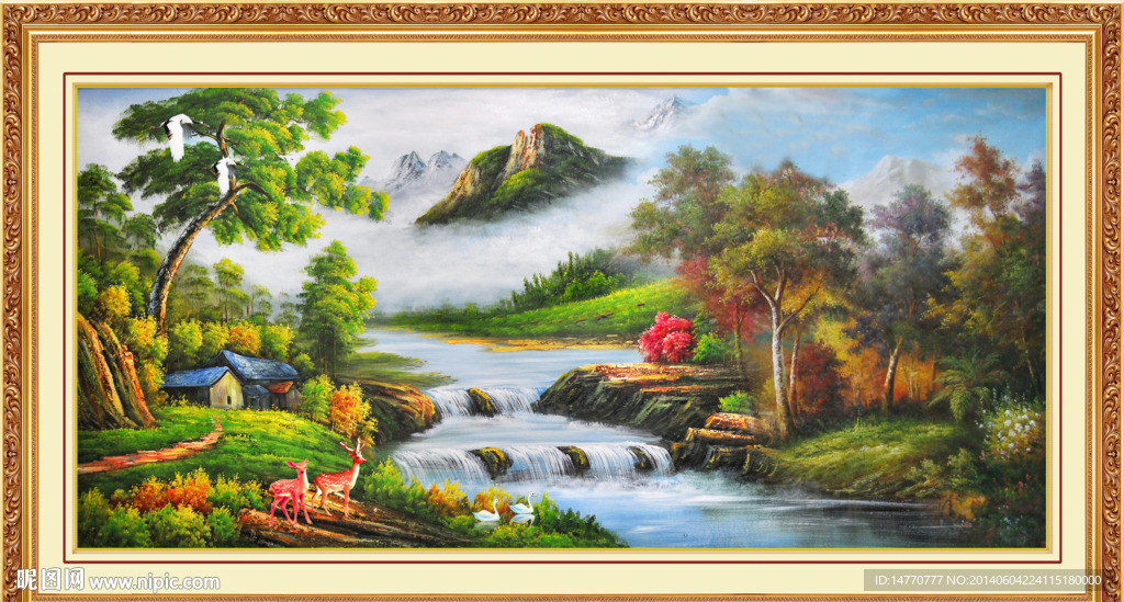油画风景