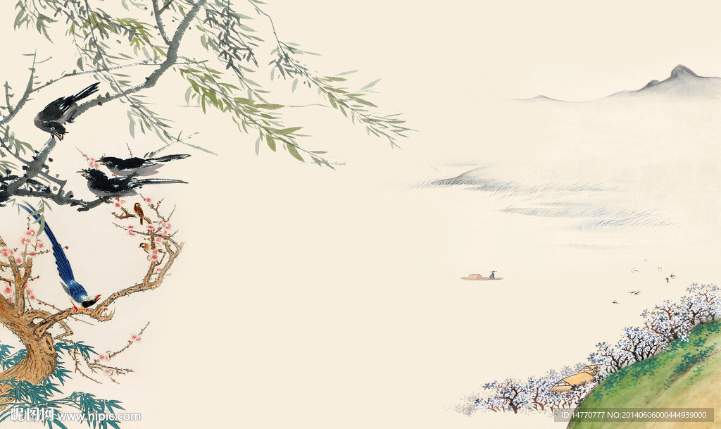 国画花鸟