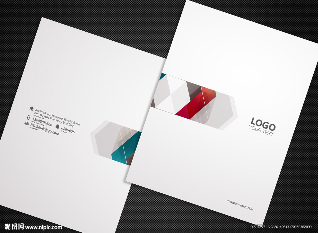 装饰公司画册封面