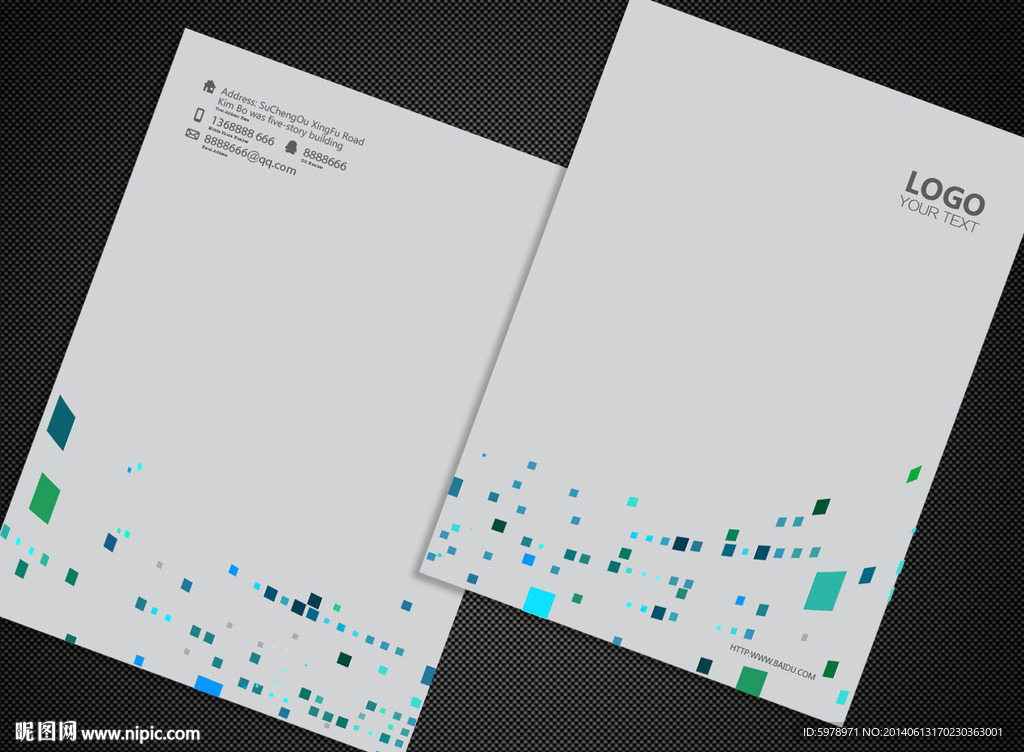 装饰公司画册封面