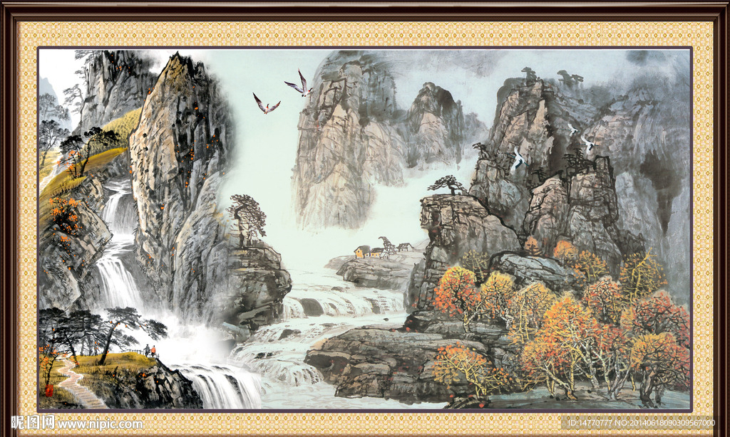 国画山水