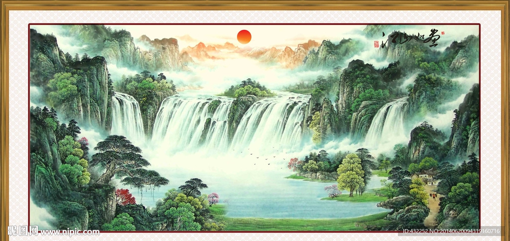 山水画