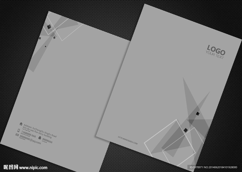 装饰公司画册封面