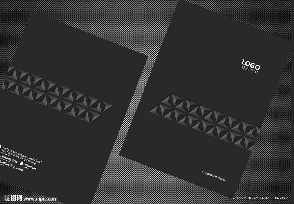 装饰公司画册封面