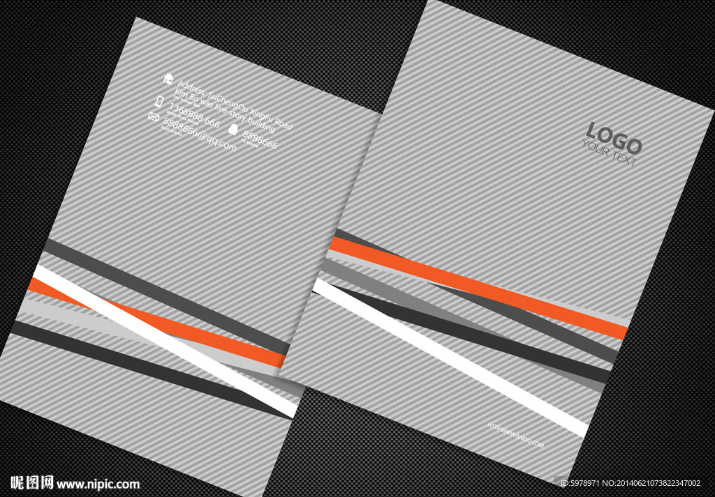 装饰公司画册封面