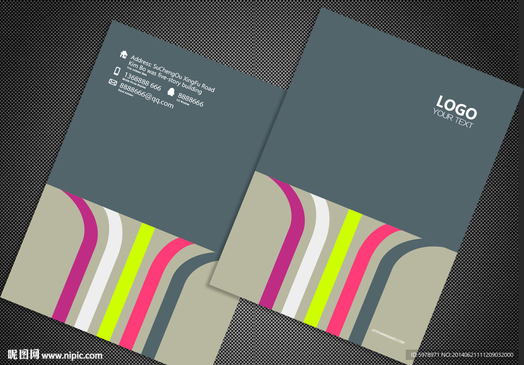 装饰公司画册封面