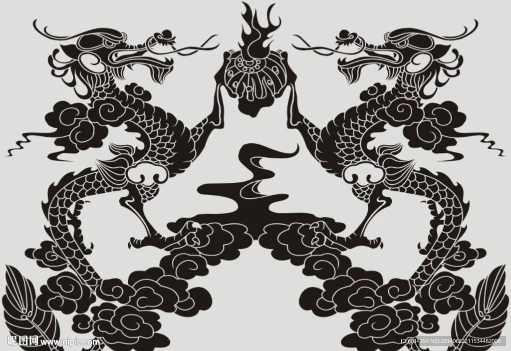 双龙戏珠