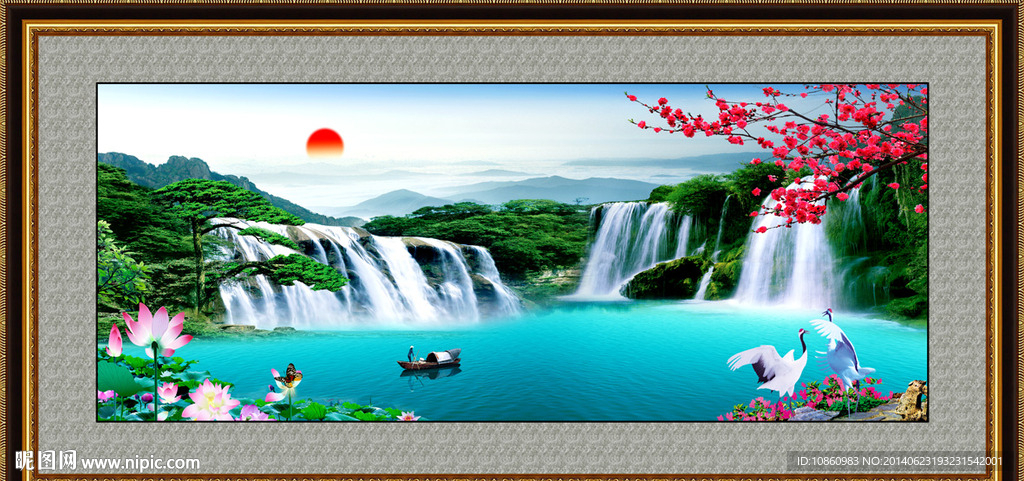 山水 风景画