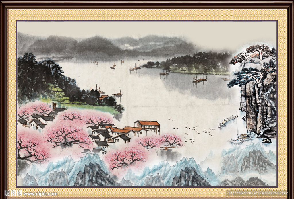 国画山水
