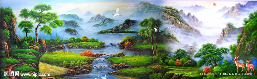 油画风景