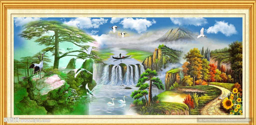 油画风景