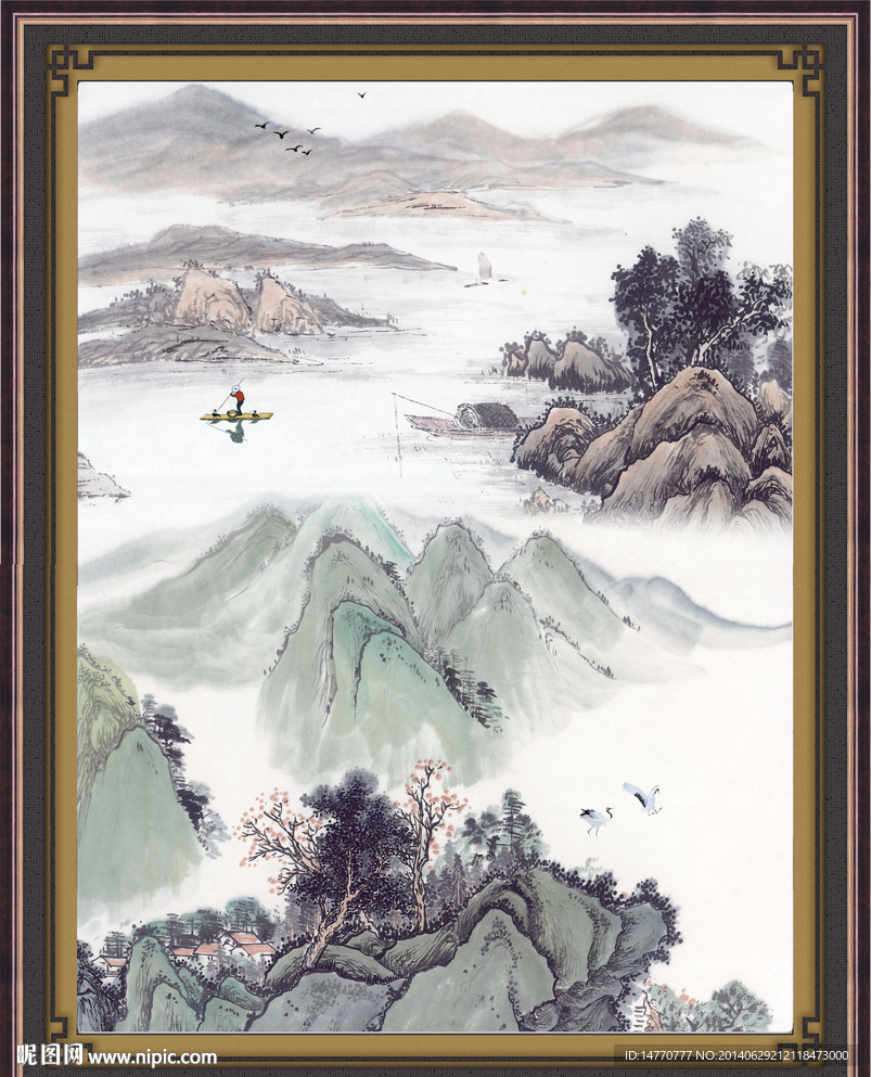 国画山水