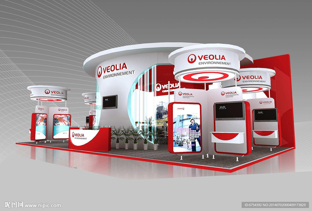 VEOLIA展览模型