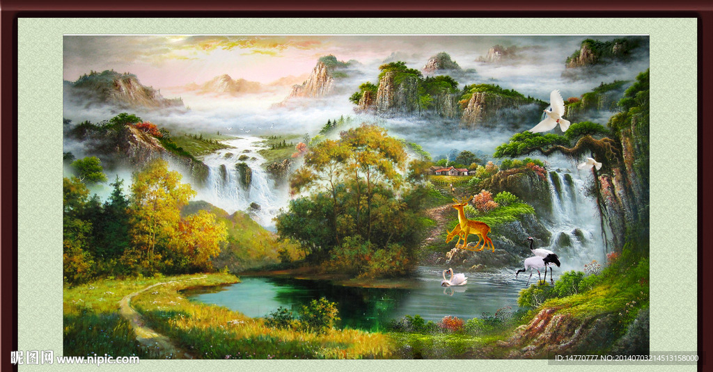 油画风景