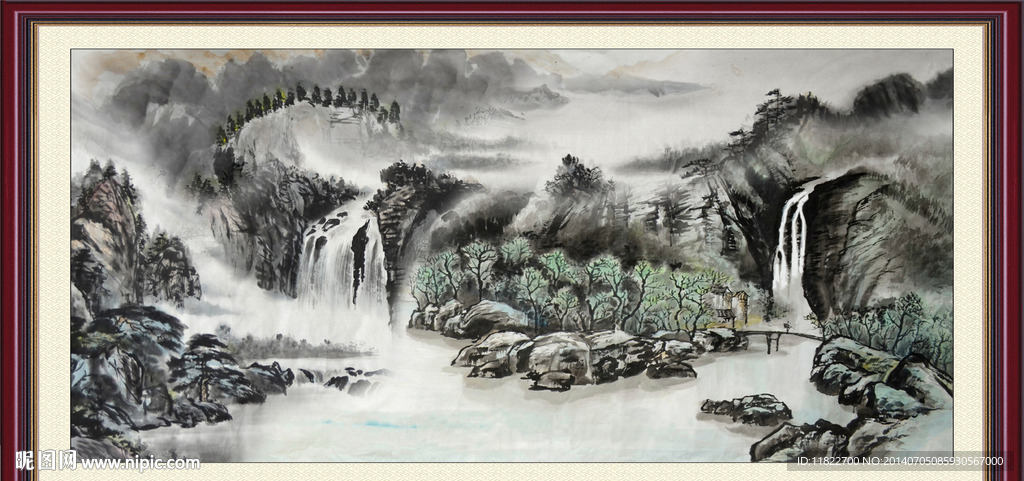 山水画