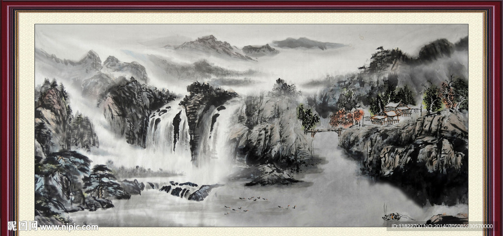 水墨画