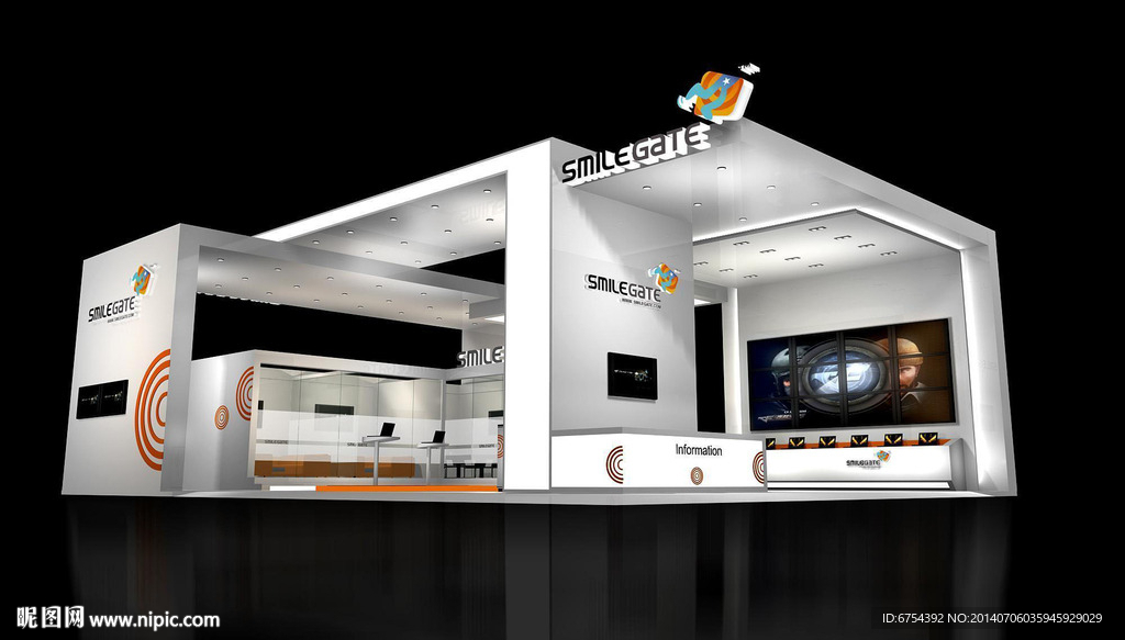 SmIiCGate展览模型