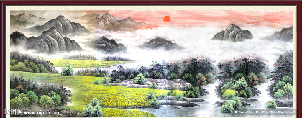 国画山水