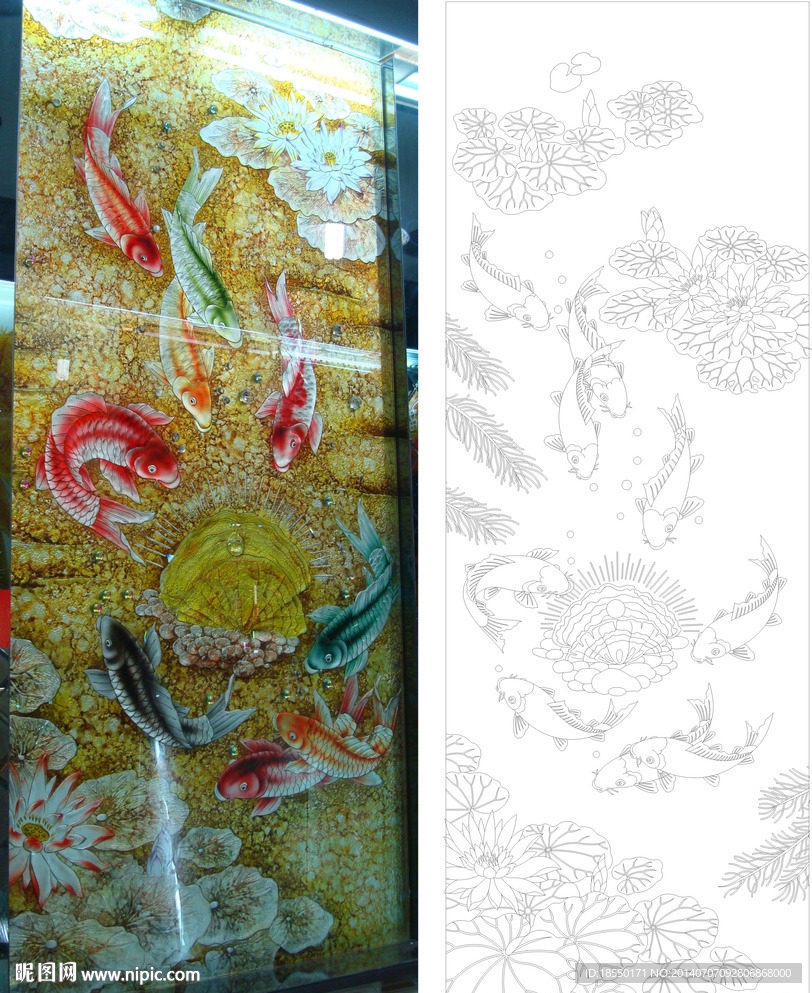 荷花鱼