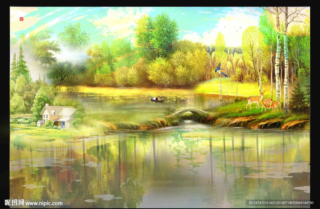 风景油画