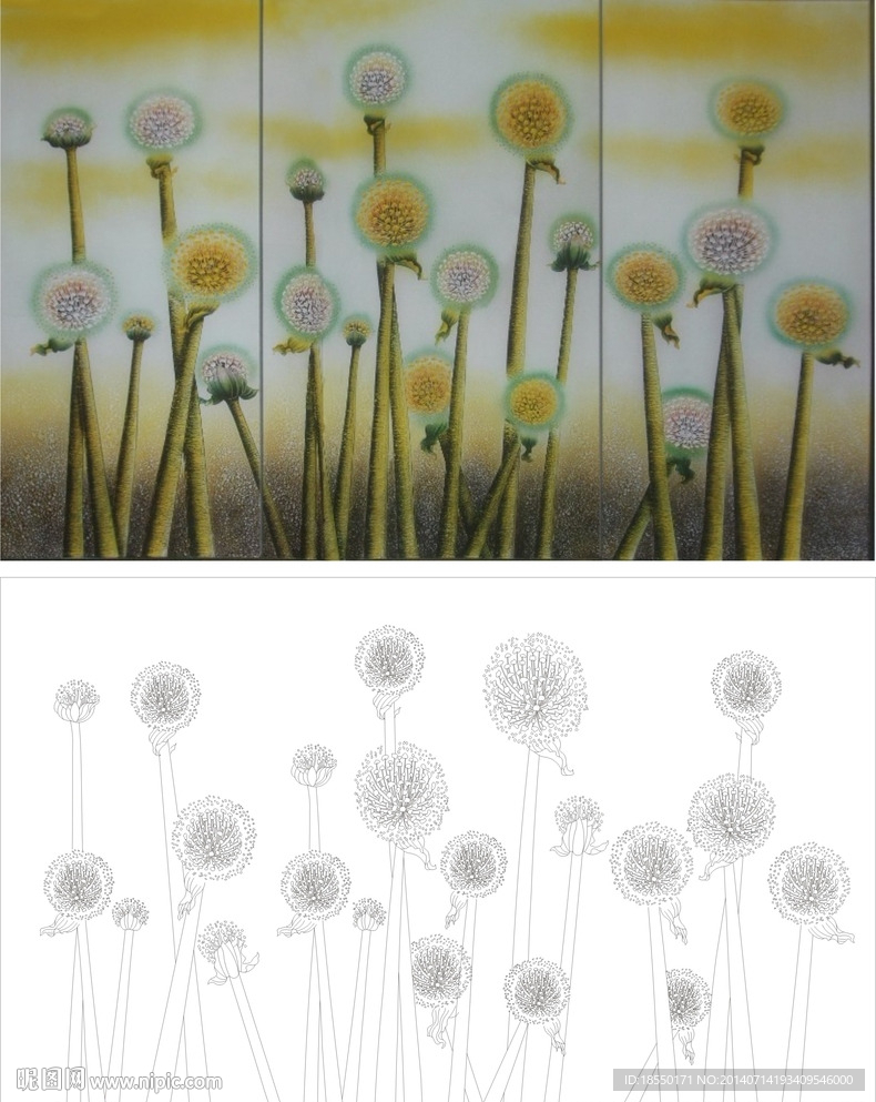 花