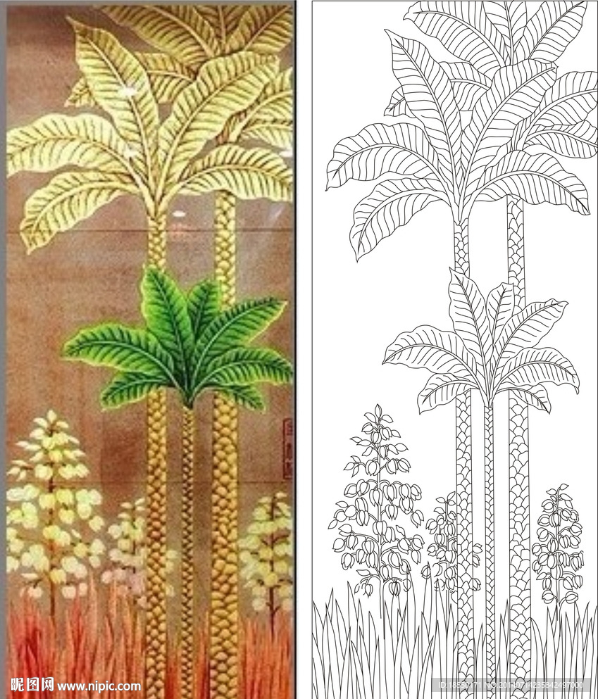椰子树