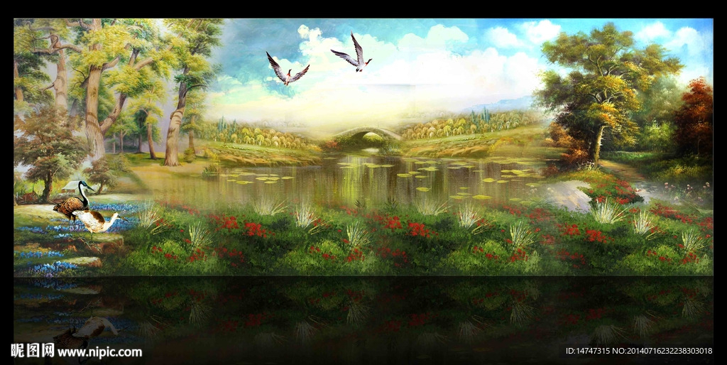 风景油画