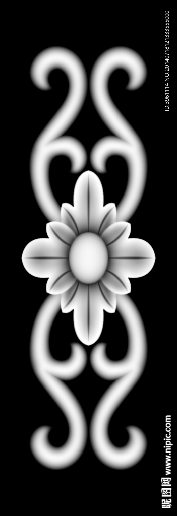 浮雕灰度图 浮雕 雕花