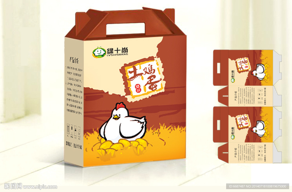 土鸡蛋包装
