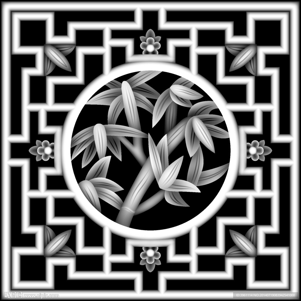浮雕灰度图