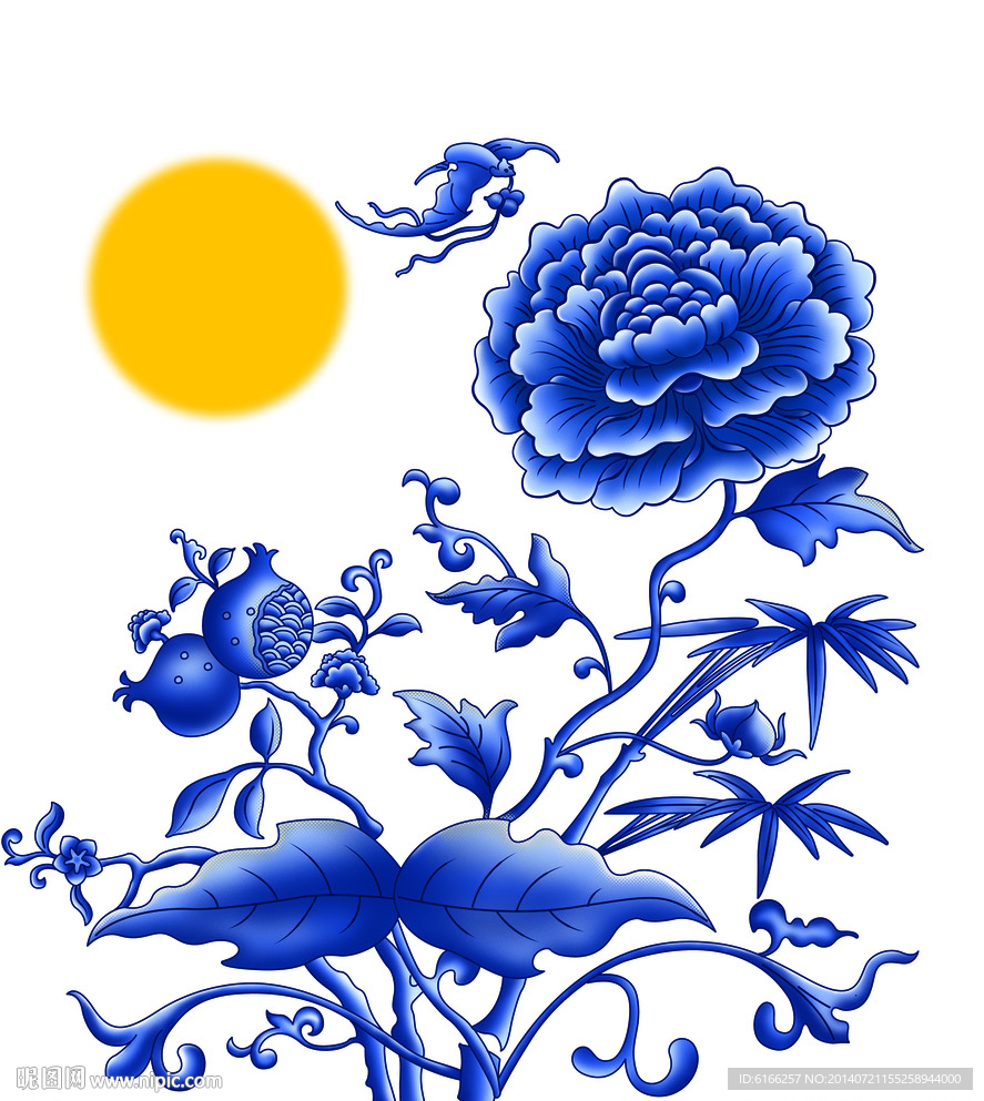 青花瓷手绘