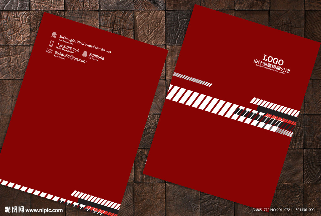 装饰公司画册封面