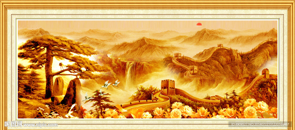 黄山迎客松