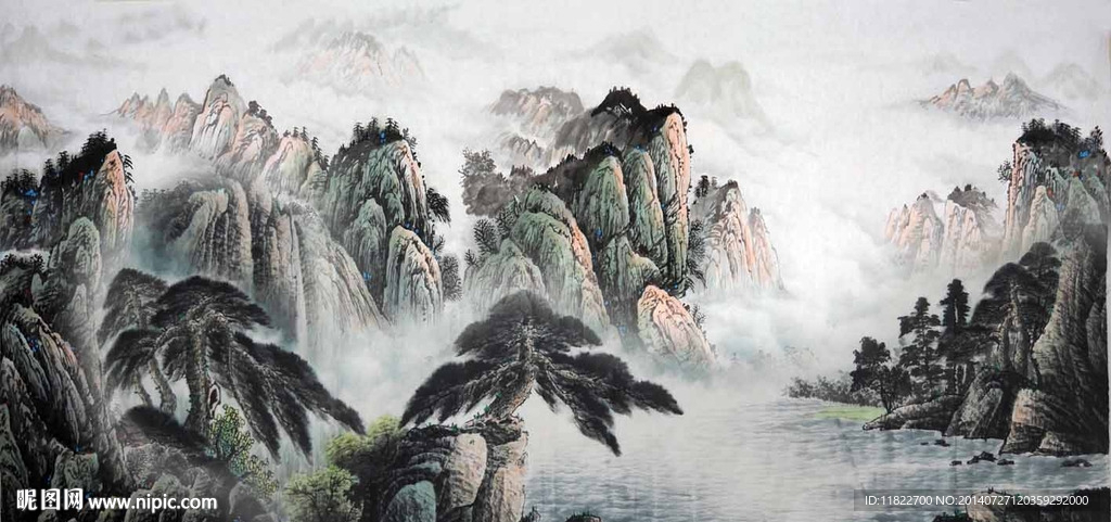水墨风景