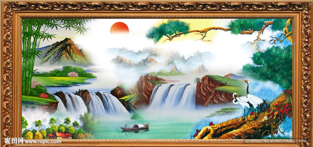 风景油画