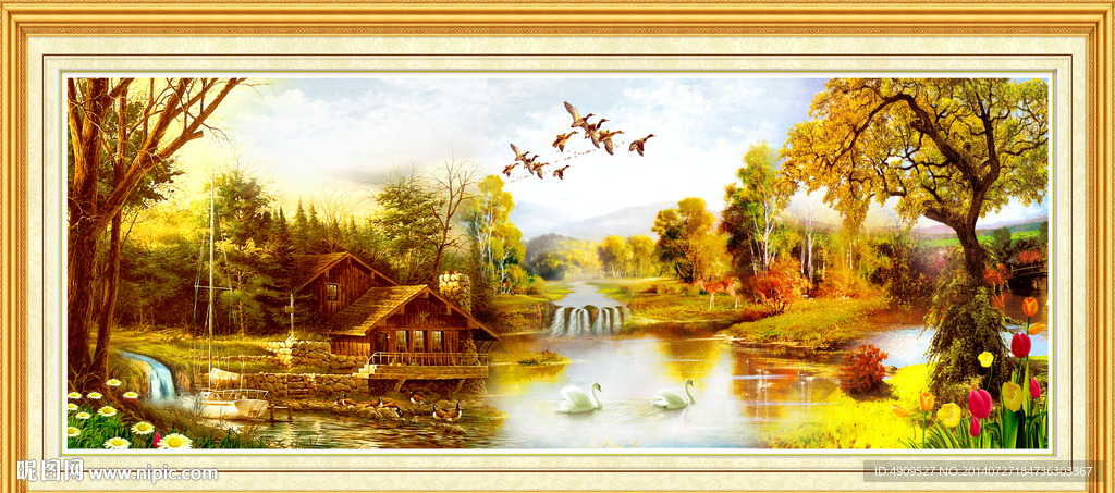 风景油画