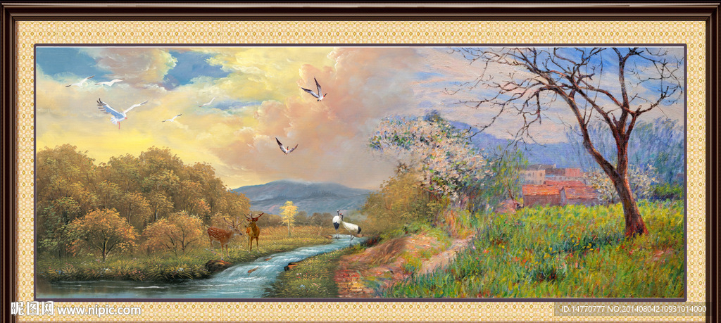 油画风景