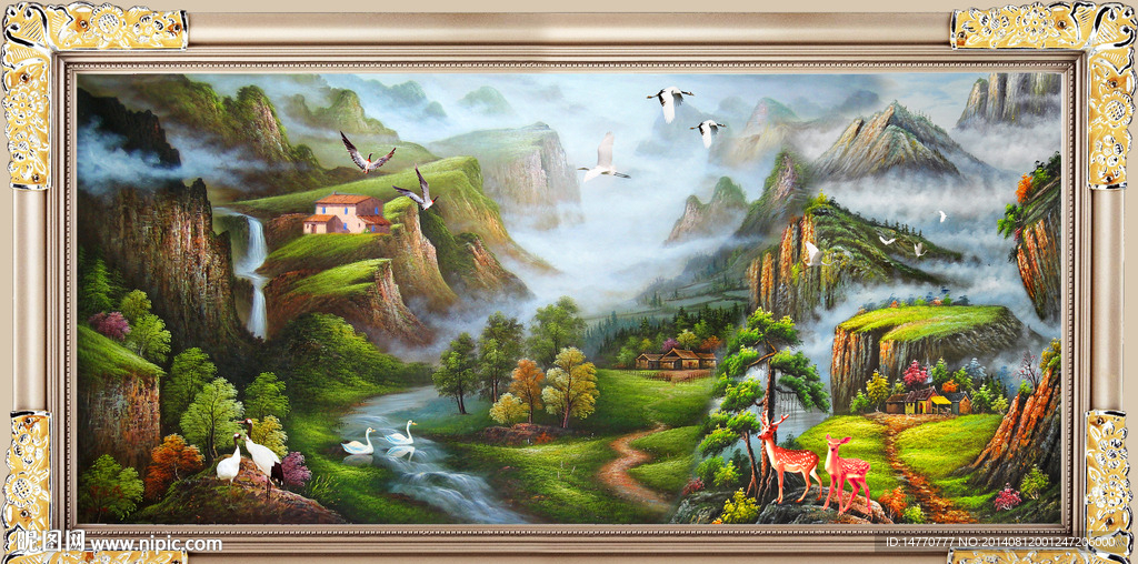油画风景 高清版