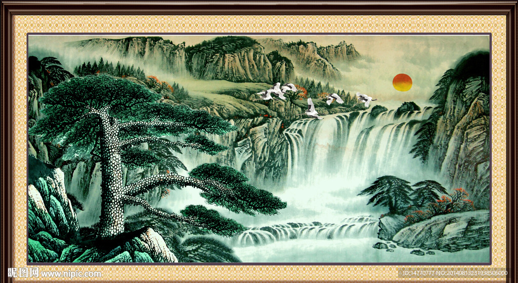 风景国画