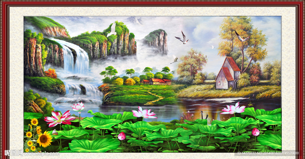风景油画