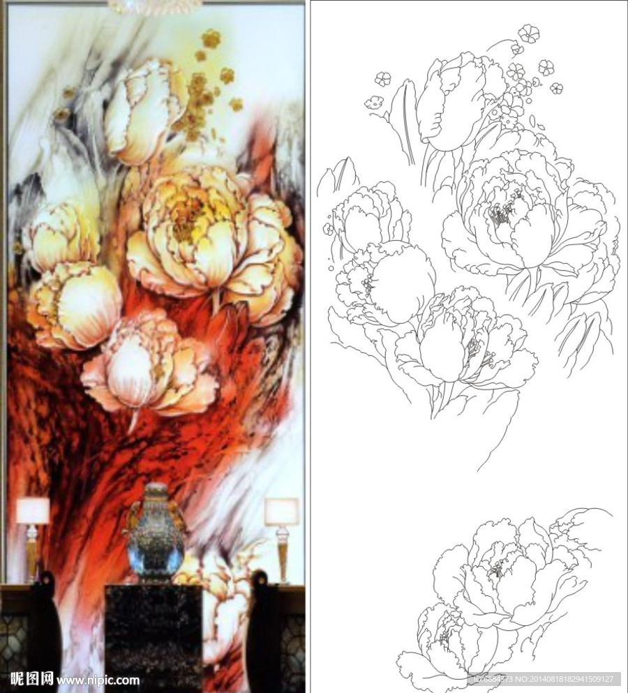 牡丹花