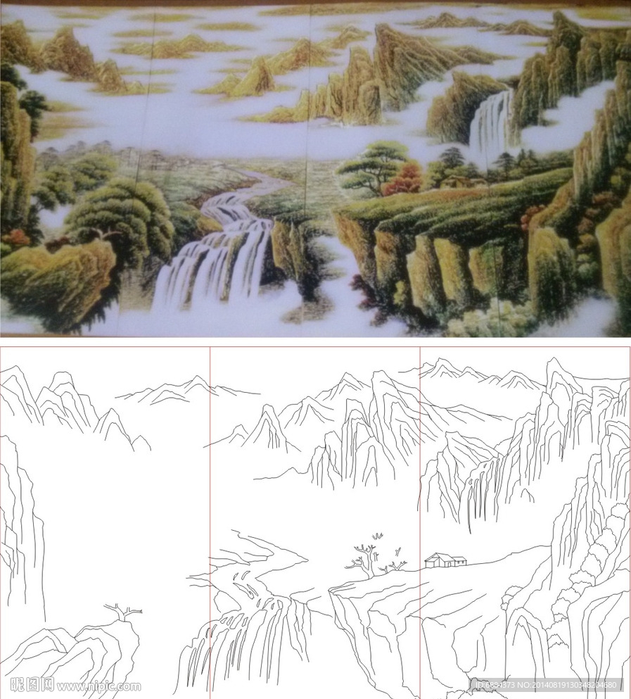 山水画