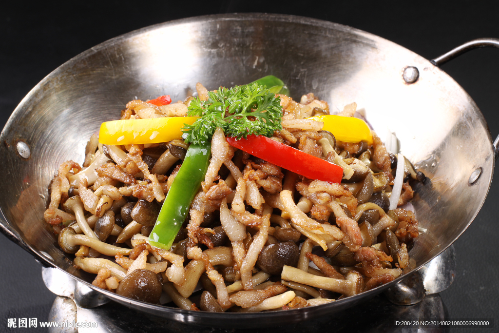 干锅蟹味菇 干锅 蟹味