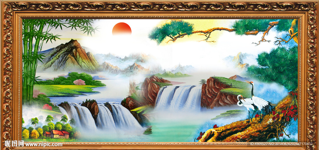 油画风景