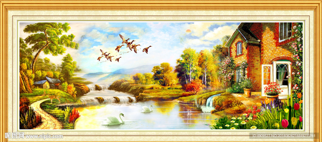 风景油画