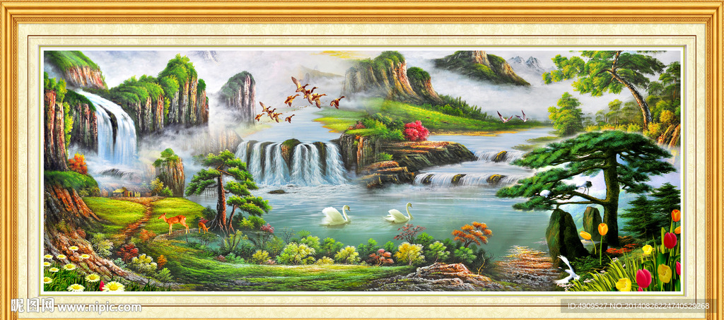 油画风景