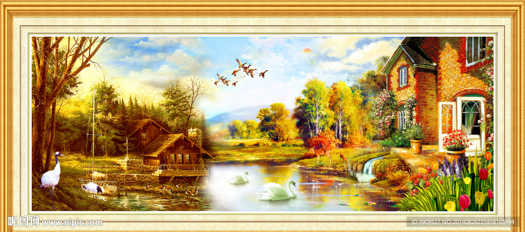 风景油画
