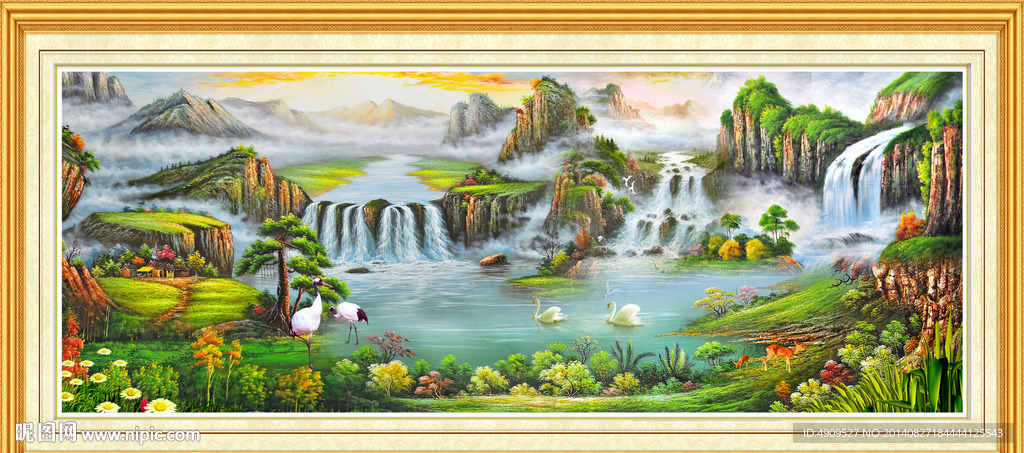油画风景